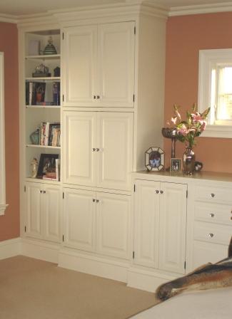 custom cabinet work and built ins
