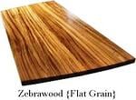 Zebrawood custom countertop