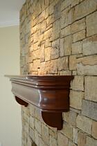 custom wood mantel general woodcraft