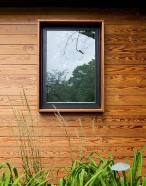 Arbor Wood thermally modified pine siding horizontal closeup